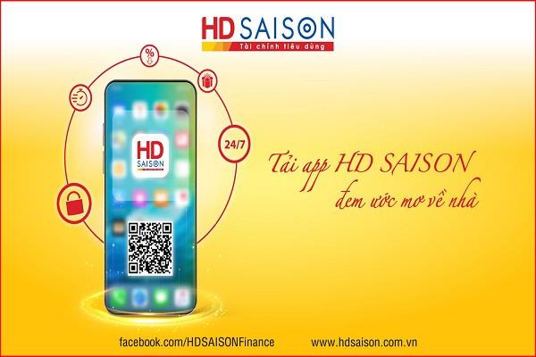 Tất toán khoản vay HD Saison qua ứng dụng ngân hàng HDBank